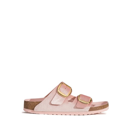 Klapki damskie BIRKENSTOCK bez zapięcia casual na płaskiej podeszwie