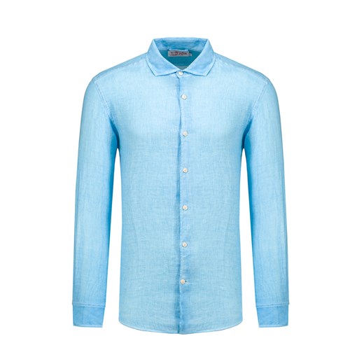 Koszula lniana MC2 SAINT BARTH PAMPLONA ze sklepu S'portofino w kategorii Koszule męskie - zdjęcie 149343973