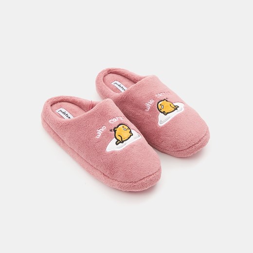 Sinsay - Kapcie Gudetama - Różowy Sinsay 36/37 Sinsay okazyjna cena