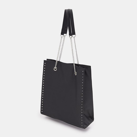 Sinsay - Torba shopper - Czarny Sinsay Jeden rozmiar wyprzedaż Sinsay