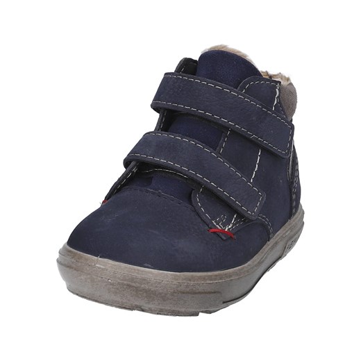 Skórzane botki "Alex" w kolorze granatowo-beżowym Pepino 28 Limango Polska okazyjna cena