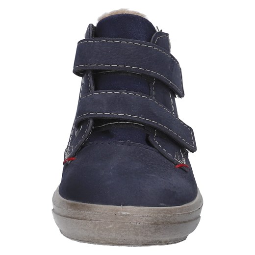 Skórzane botki "Alex" w kolorze granatowo-beżowym Pepino 28 wyprzedaż Limango Polska