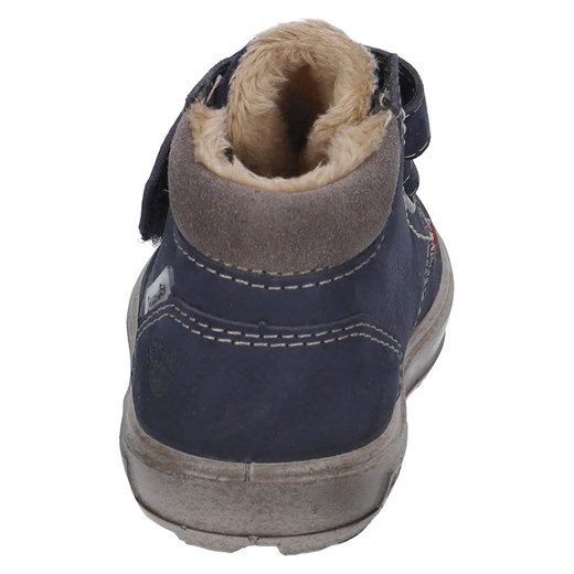 Skórzane botki "Alex" w kolorze granatowo-beżowym Pepino 24 okazyjna cena Limango Polska