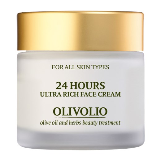 Olivolio Nawilżająco-odżywczy krem do twarzy 24h z mocznikiem kosmetyki-maya bialy drobne