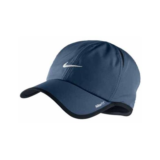 Nike, Czapka męska, Feather Light Cap 595510-411, rozmiar uniwersalny - Spodnie, spódnice, sukienki - 2 sztuka 70% taniej! smyk-com niebieski czapka