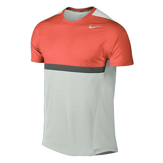 Nike, T-shirt męski z krótkim rękawem, Premier Rafa Crew 596584-046, rozmiar M - Spodnie, spódnice, sukienki - 2 sztuka 70% taniej! smyk-com pomaranczowy krótkie