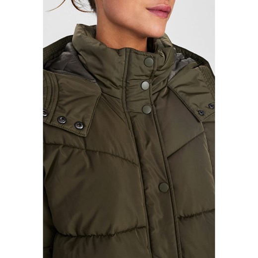 Płaszcz damski Nümph zielony casual