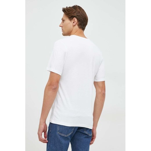 BOSS t-shirt bawełniany 3-pack kolor biały melanżowy XXL okazja ANSWEAR.com