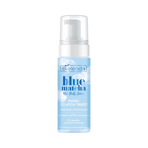 Blue fluffy foam – pianka do mycia twarzy nawilżająco oczyszczająca Bielenda House of Beauty Brands - bielenda.com