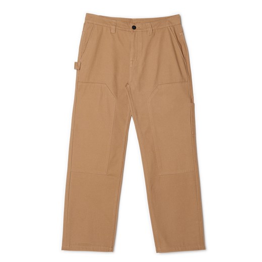 Cropp - Beżowe spodnie loose - Beżowy Cropp 36 Cropp
