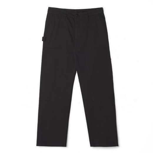 Cropp - Czarne spodnie loose - Czarny Cropp 36 Cropp