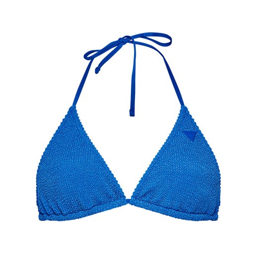 Guess Góra od bikini Triangle E1GJ53 MC03P Niebieski Guess XS_S MODIVO promocyjna cena