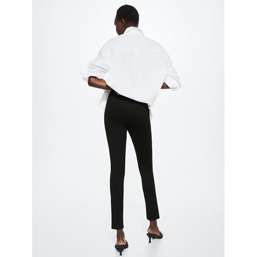 Mango Legginsy Bangrom 37033838 Czarny Slim Fit Mango S MODIVO