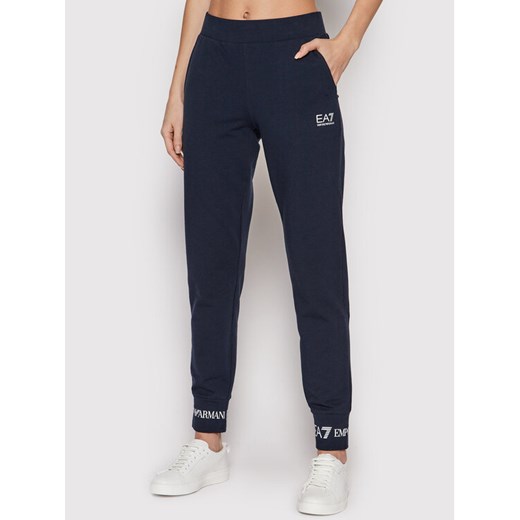 EA7 Emporio Armani Dres 8NTV52 TJCQZ 1554 Granatowy Regular Fit XXS MODIVO wyprzedaż