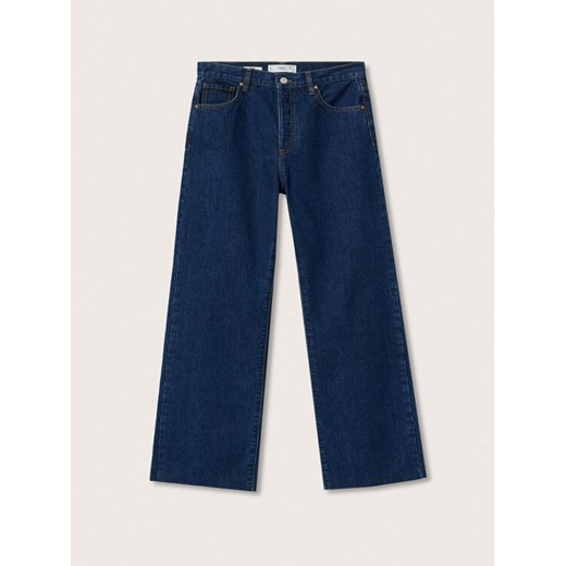Mango Jeansy Nora 37050430 Granatowy Wide Leg Mango 44 MODIVO okazja