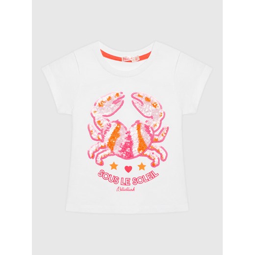 Billieblush T-Shirt U15969 Biały Regular Fit Billieblush 5Y okazja MODIVO