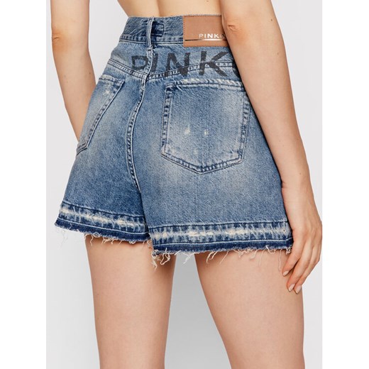 Pinko Szorty jeansowe Gina 1J10R3 Y653 Niebieski Regular Fit Pinko 26 okazyjna cena MODIVO