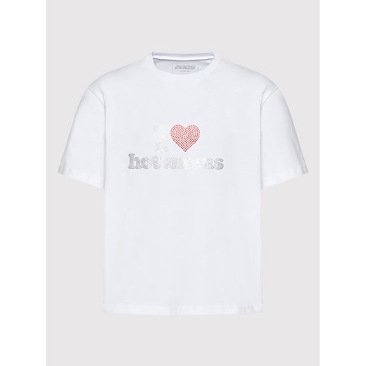2005 T-Shirt Unisex Hot Moms Biały Relaxed Fit L MODIVO