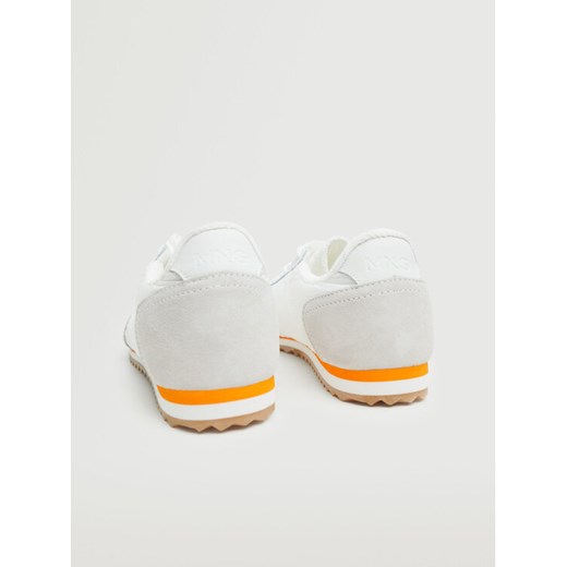 Mango Sneakersy Pace 37000582 Biały Mango 39 promocyjna cena MODIVO
