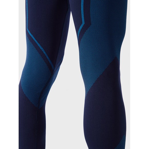Togoshi Legginsy THERMO TG22-LEGM500 Granatowy Slim Fit Togoshi S_M okazja MODIVO