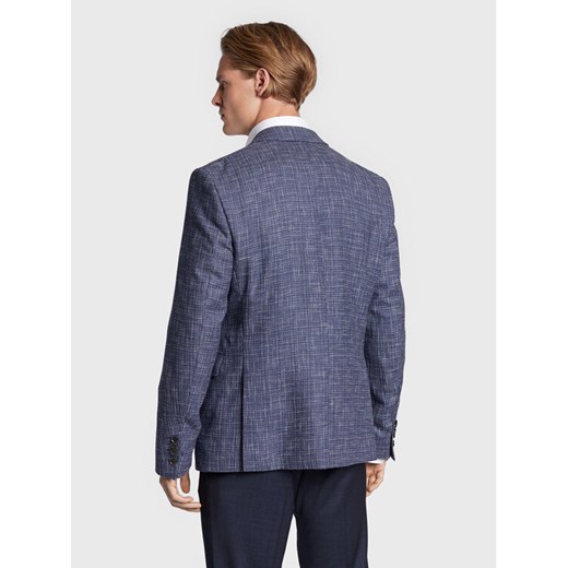 JOOP! Marynarka 17 Jb-84Hogiz 30030191 Granatowy Slim Fit Joop! 52 MODIVO wyprzedaż