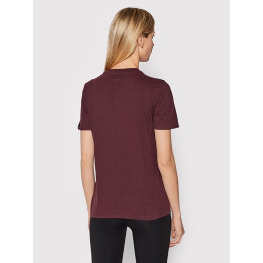 Superdry T-Shirt Boho Sparkle Tee W1010731A Bordowy Regular Fit Superdry 12 wyprzedaż MODIVO