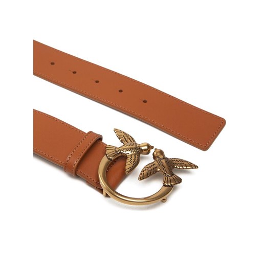 Pinko Pasek Damski Love Berry Simply H4 Belt AI 22-23 PLT01 1H212V Y5H7 Brązowy Pinko L promocyjna cena MODIVO
