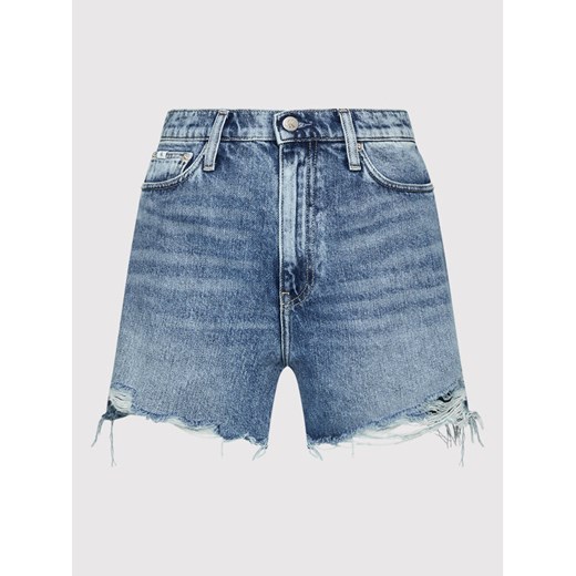 Calvin Klein Jeans Szorty jeansowe J20J218501 Niebieski Relaxed Fit 31 MODIVO okazja