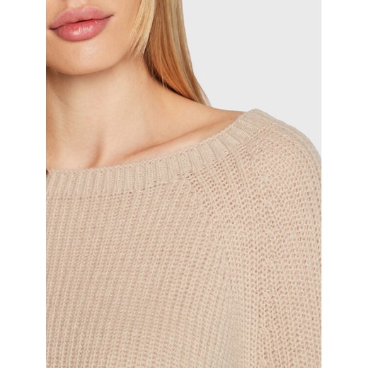 Weekend Max Mara Sweter 53660723 Beżowy Regular Fit S promocyjna cena MODIVO