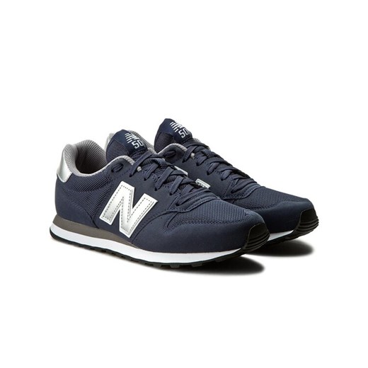 New Balance Sneakersy GM500NAY Granatowy New Balance 40 okazja MODIVO