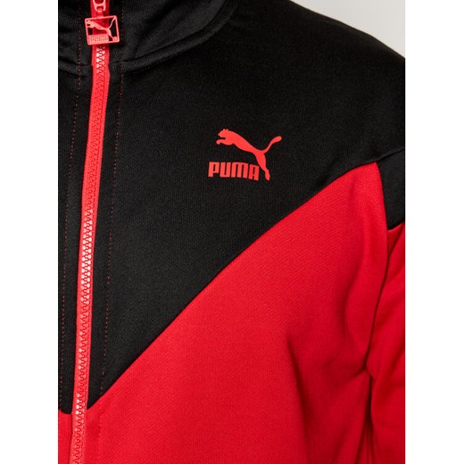 Puma Bluza Iconic MCS Track 530103 Czerwony Regular Fit Puma S promocyjna cena MODIVO
