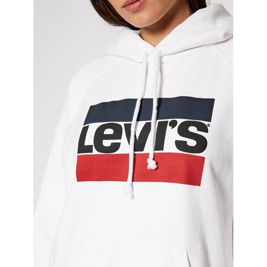 Levi's® Bluza Graphic Sport 35946-0001 Biały Regular Fit XL okazyjna cena MODIVO