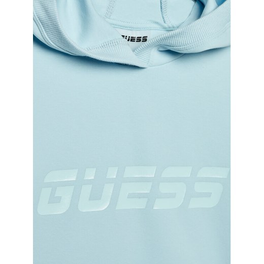 Guess Bluza J1BQ10 KAMN2 Niebieski Regular Fit Guess 4Y wyprzedaż MODIVO