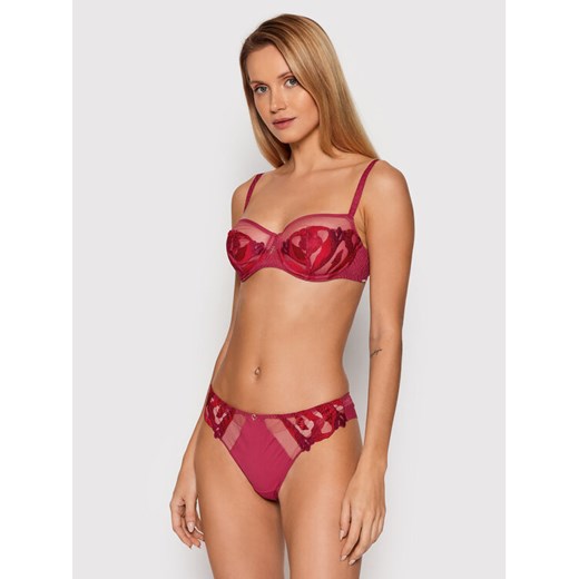 Chantelle Figi brazylijskie Montaigne C19J90 Bordowy Chantelle 38 okazyjna cena MODIVO