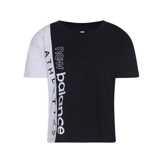 New Balance T-Shirt Blocked Grx T WT01506 Czarny Relaxed Fit New Balance XS MODIVO okazyjna cena