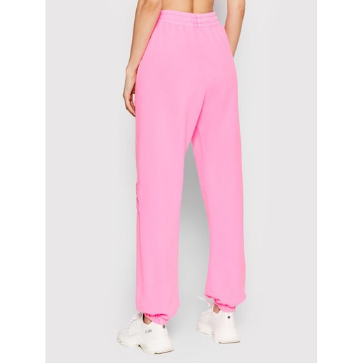 Calvin Klein Jeans Spodnie dresowe J20J218974 Różowy Relaxed Fit L MODIVO wyprzedaż