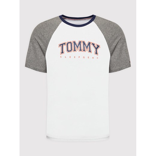 Tommy Hilfiger T-Shirt Cn Ss Logo UM0UM02351 Biały Regular Fit Tommy Hilfiger L wyprzedaż MODIVO