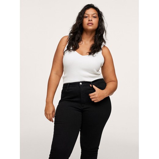 Mango Jeansy Anne 27000704 Czarny Skinny Fit Mango 32 MODIVO