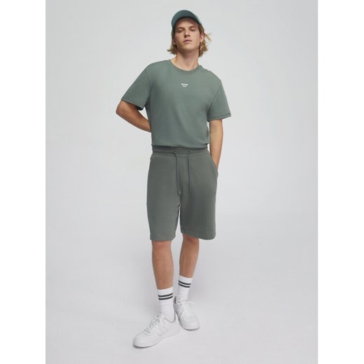 Sprandi Szorty sportowe SS21-SHM003 Zielony Regular Fit Sprandi XXL MODIVO okazja