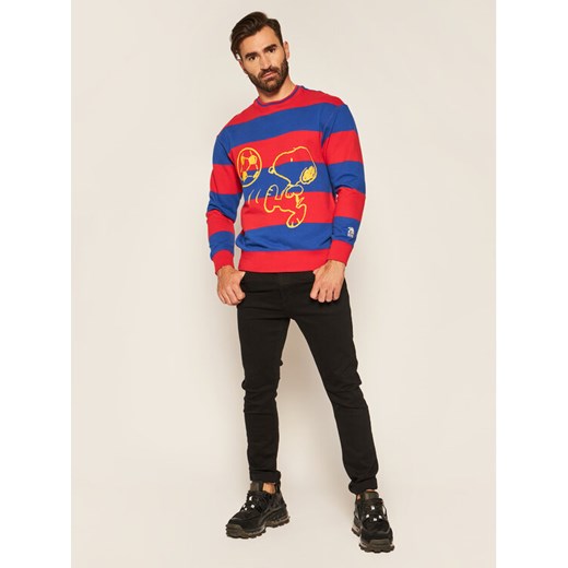 Levi's® Sweter PEANUTS® Striped 23894-0003 Kolorowy Regular Fit XS MODIVO okazyjna cena