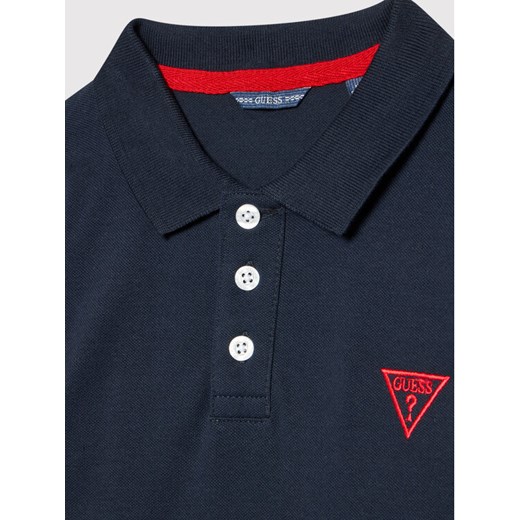 Guess Polo L71P21 KACT0 Granatowy Regular Fit Guess 10Y okazyjna cena MODIVO