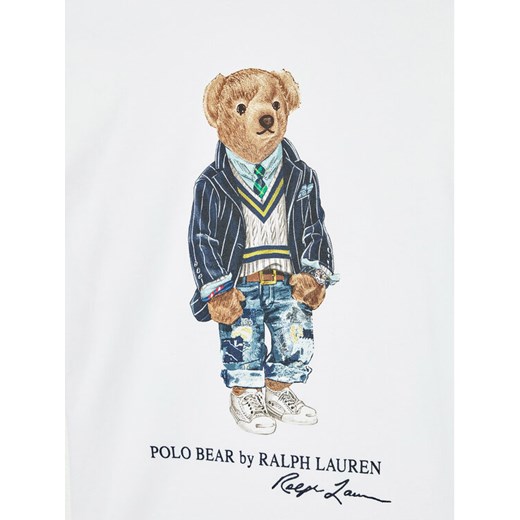 Polo Ralph Lauren T-Shirt 322865660001 Biały Regular Fit Polo Ralph Lauren 116 wyprzedaż MODIVO