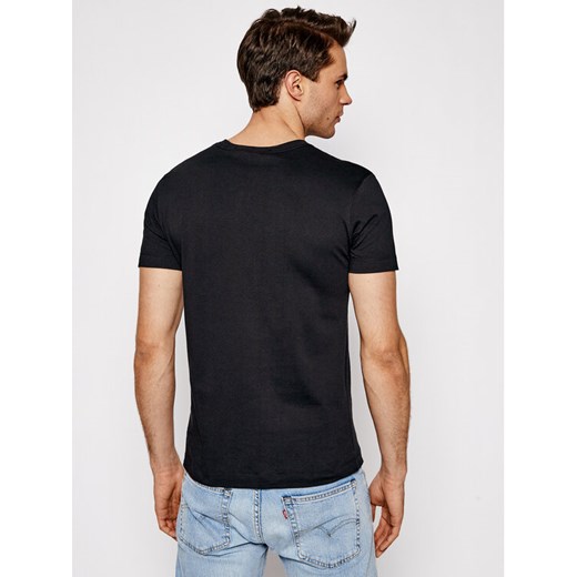Calvin Klein Jeans T-Shirt J30J318067 Czarny Slim Fit XL wyprzedaż MODIVO