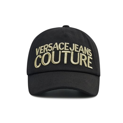 Versace Jeans Couture Czapka z daszkiem 72VAZK10 Czarny uniwersalny promocja MODIVO