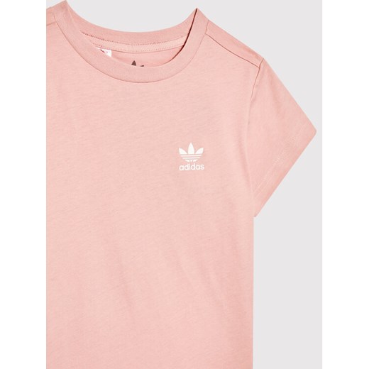 adidas T-Shirt adicolor HG1434 Różowy Regular Fit 4_5A MODIVO okazja
