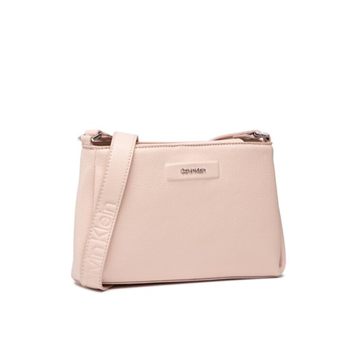 Calvin Klein Torebka Dressed Small Flap Crossbody K60K609692 Różowy Calvin Klein uniwersalny MODIVO promocja