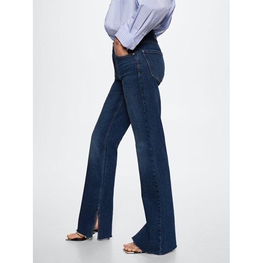 Mango Jeansy Elle 37025914 Niebieski Straight Leg Mango 32 MODIVO promocja