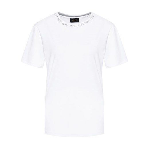 Liu Jo T-Shirt CA1097 J5003 Biały Regular Fit Liu Jo 38 okazyjna cena MODIVO