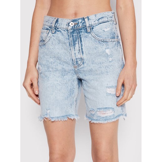 Liu Jo Szorty jeansowe UA2205 DS003 Niebieski Regular Fit Liu Jo 28 wyprzedaż MODIVO