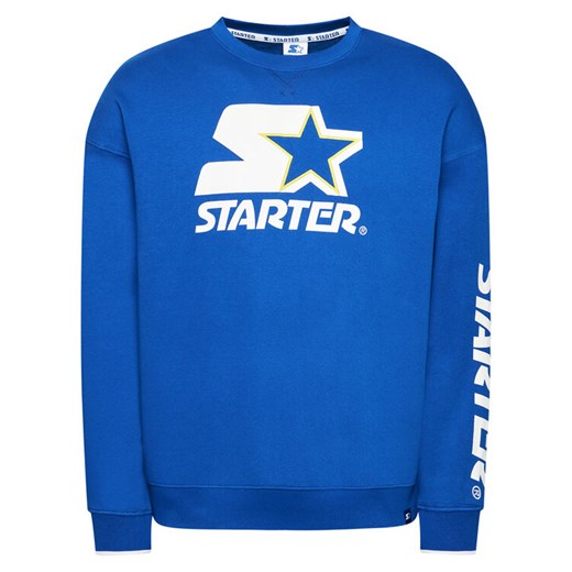 Starter Bluza SUG-022-BD Niebieski Regular Fit Starter M promocyjna cena MODIVO